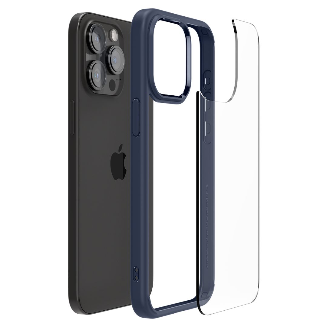 Spigen iPhone 15 Pro Max Case Ultra Hybrid Navy Blue