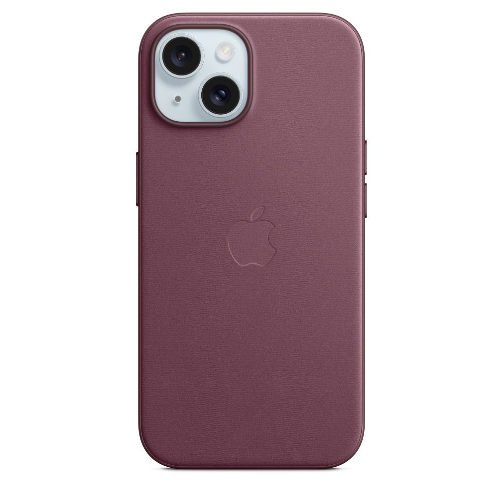 Apple iPhone 15 FineWoven Case with MagSafe Mulberry