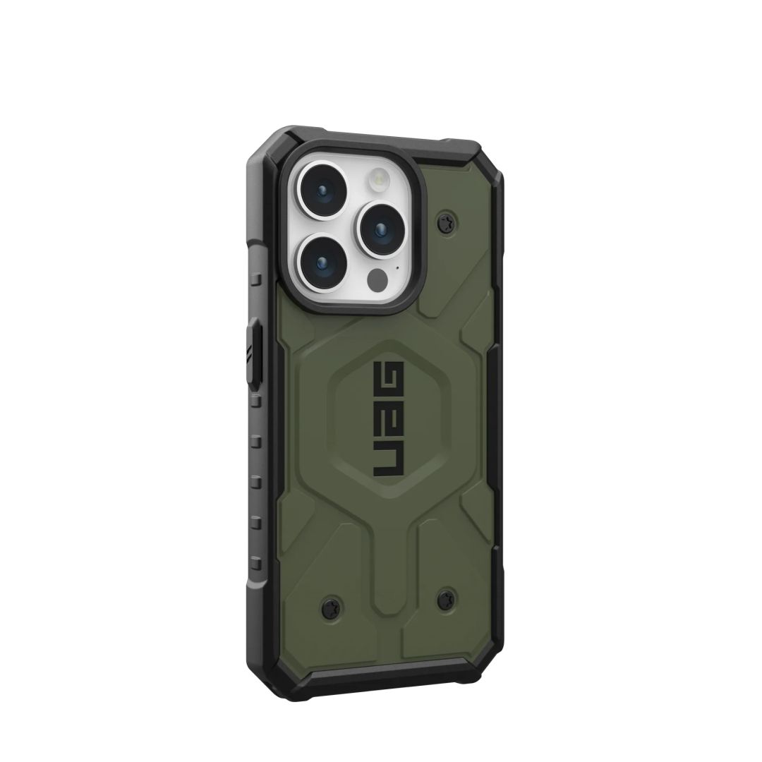 UAG Pathfinder case for MagSafe iPhone 15 Pro Olive Drab