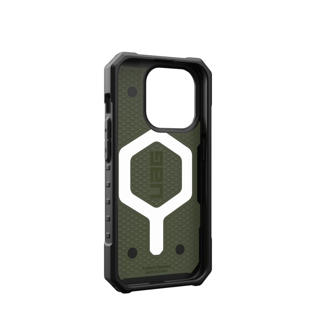 UAG Pathfinder case for MagSafe iPhone 15 Pro Olive Drab