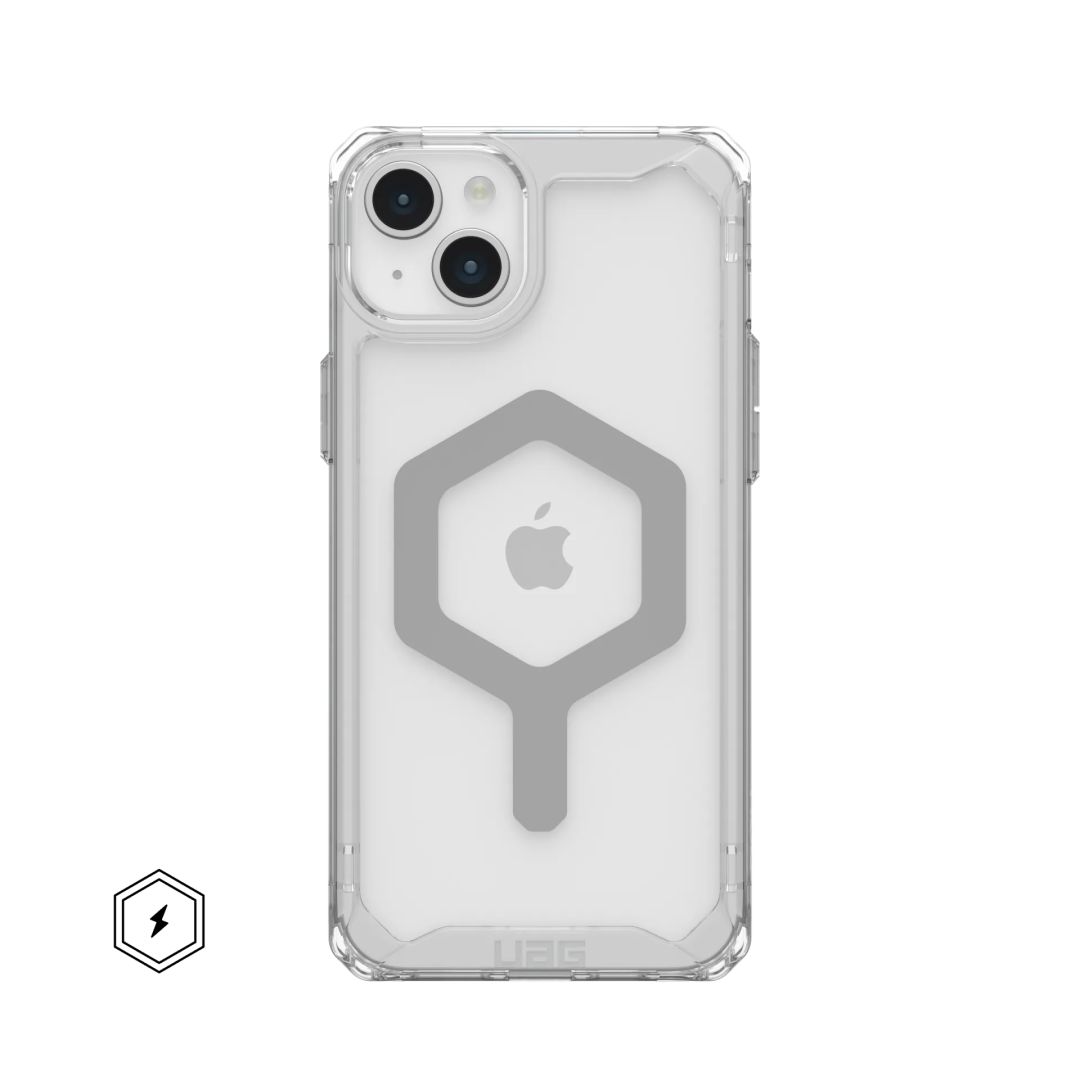 UAG Plyo case for MagSafe iPhone 15 Plus Ice/White