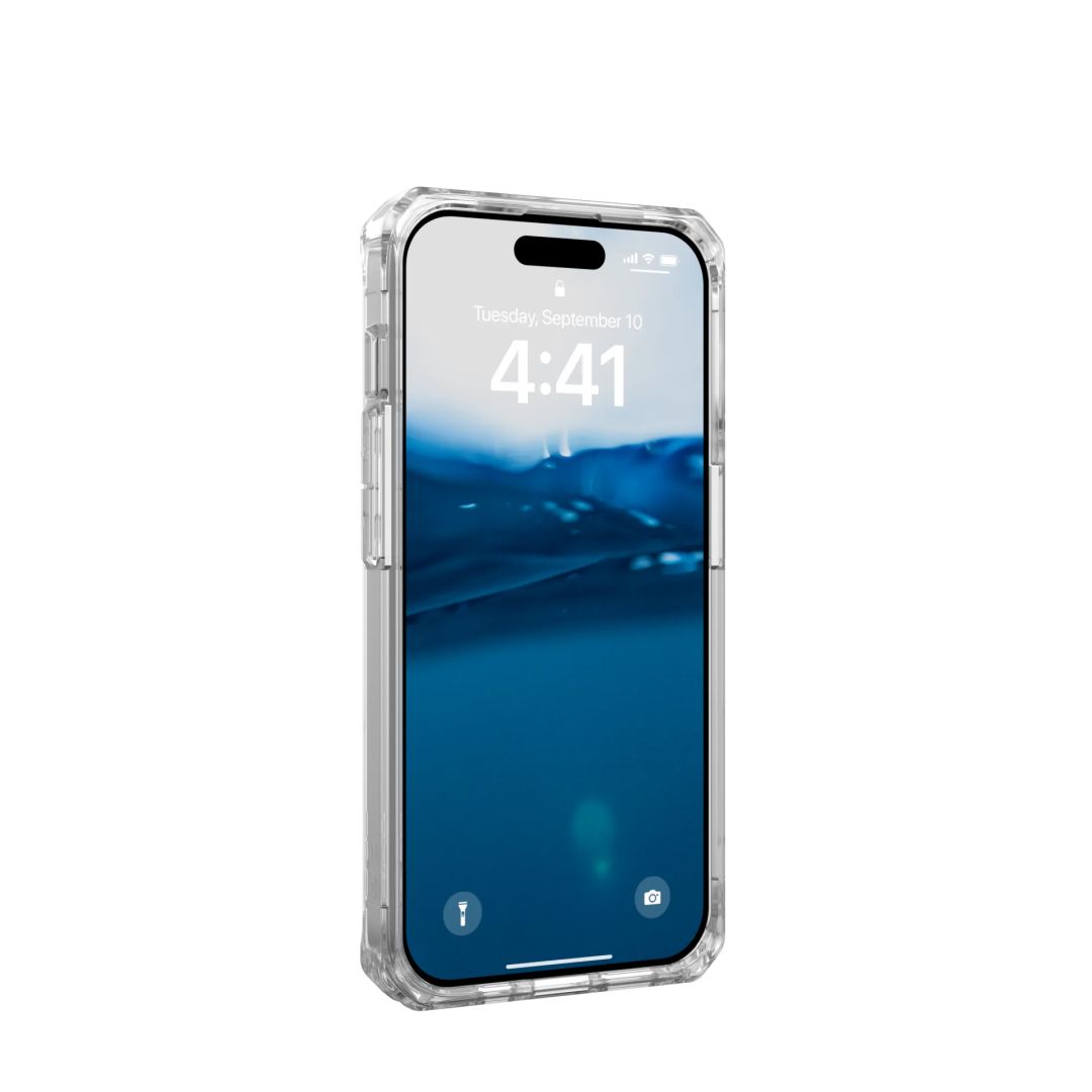 UAG Plyo case for iPhone 15 Pro Ice