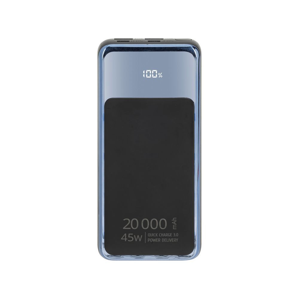 RivaCase VA1075 20000mAh QC/PD 45W PowerBank Black