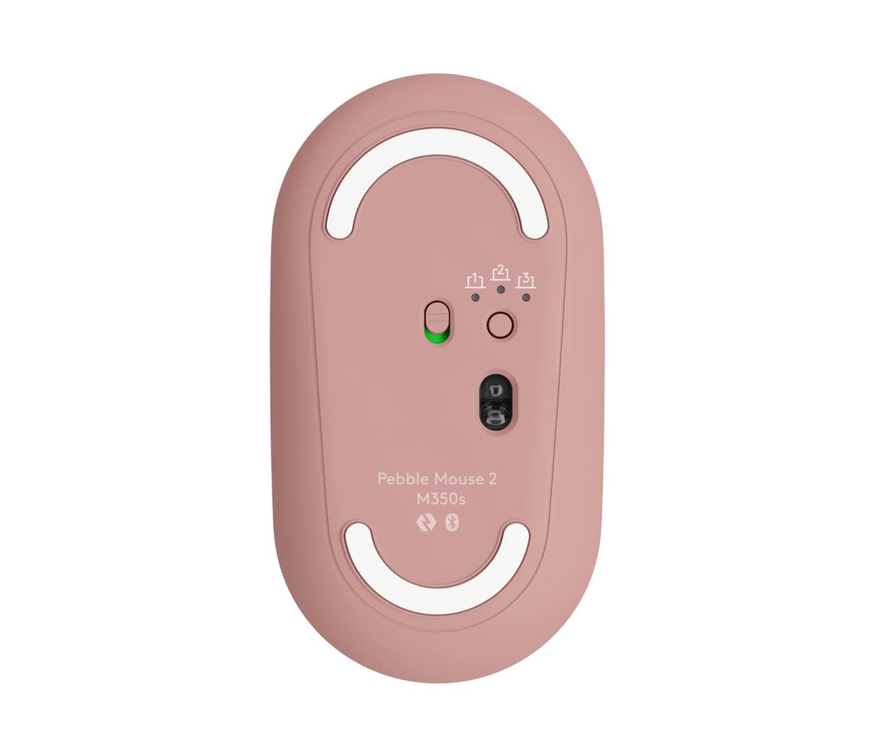 Logitech Pebble Mouse 2 M350S Tonal Rose