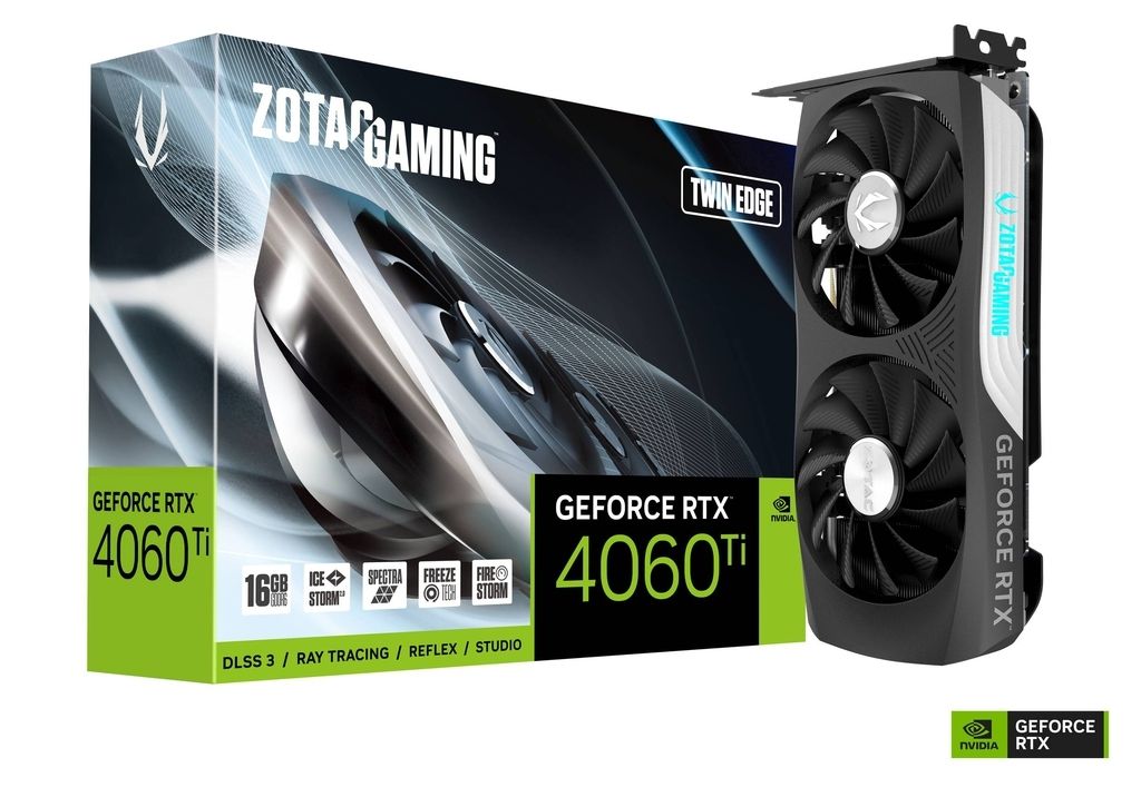 Zotac GeForce RTX 4060 Ti 16GB DDR6 Twin Edge