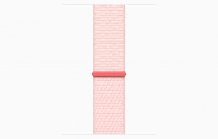 Apple Watch S9 Cellular 45mm Pink Alu Case with Light Pink Sport Loop