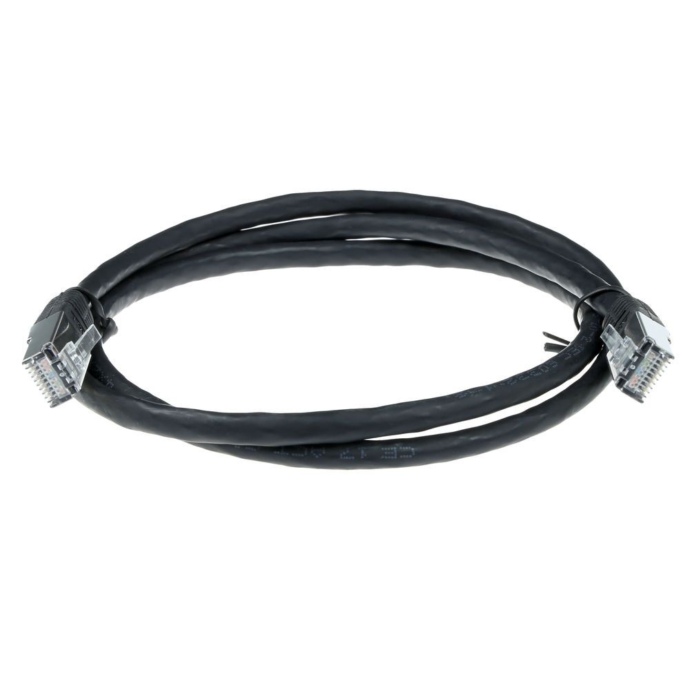 ACT CAT6 S-FTP Patch Cable 0,5m Black