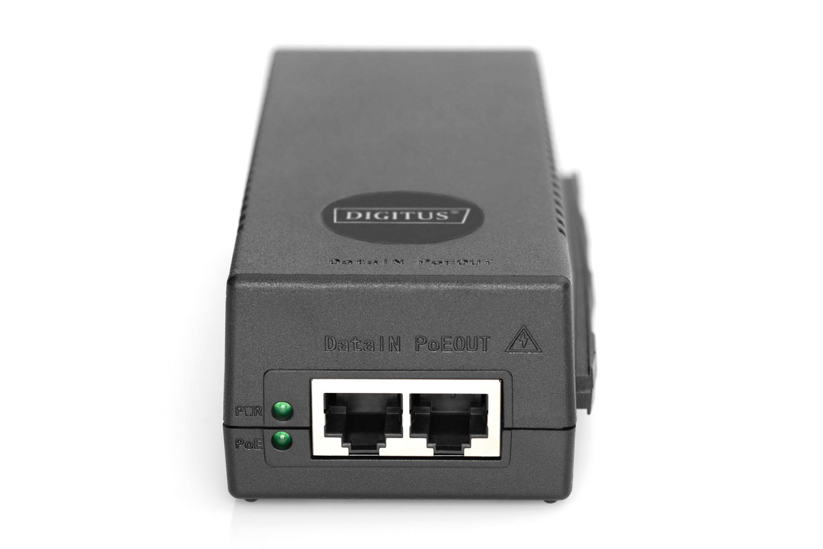 Digitus 10 Gigabit Ethernet PoE+ Injector Black