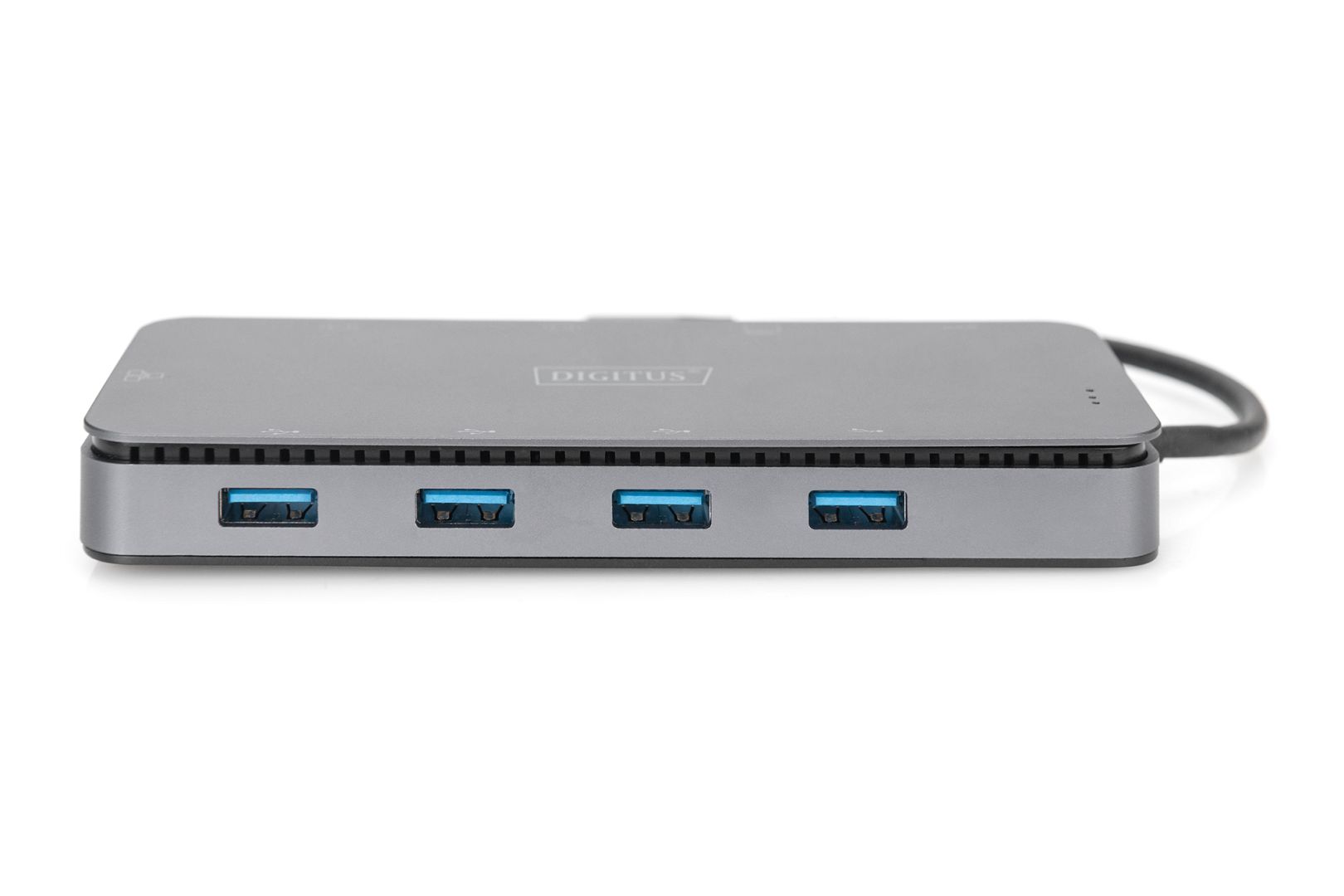 Digitus 11-Port USB-C Docking Station with SSD Enclosure Grey