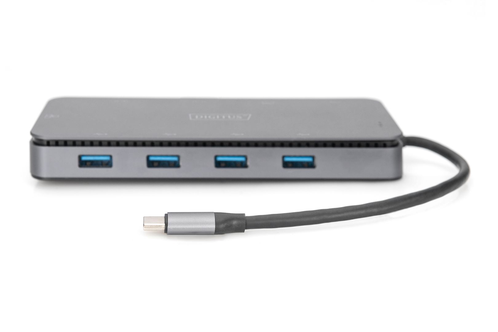 Digitus 11-Port USB-C Docking Station with SSD Enclosure Grey