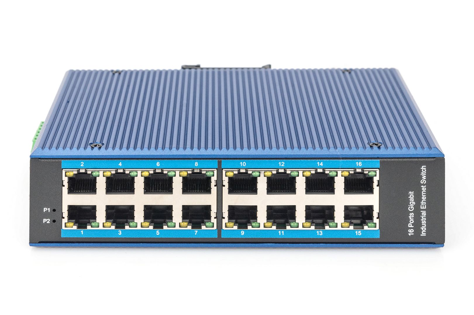 Digitus 16 Port 10/100/1000Mbps Gigabit Ethernet Network Switch Blue