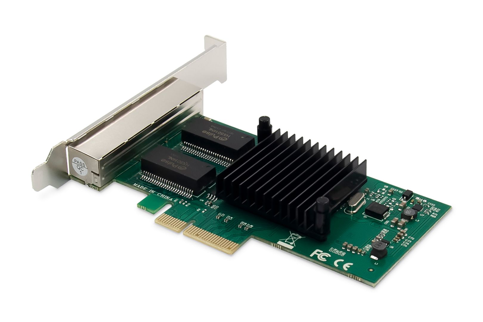 Digitus 4 port Gigabit Ethernet network card RJ45 PCI Express Intel I350