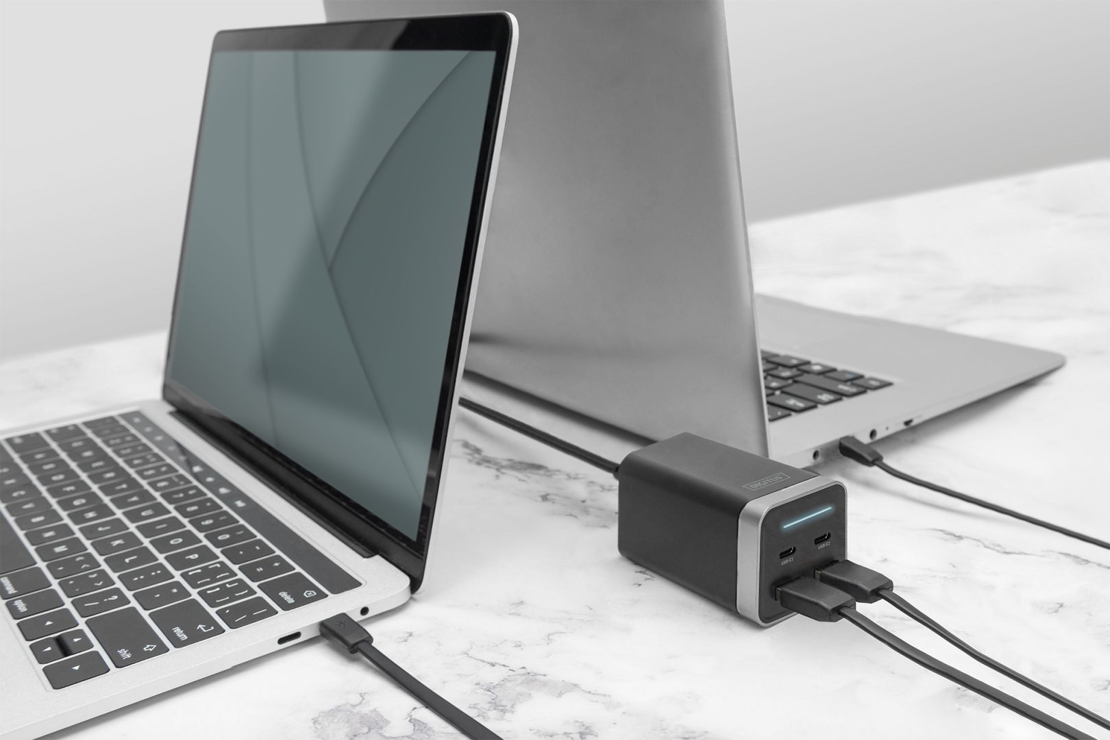 Digitus 4-Port USB-charging adapter 65W Grey