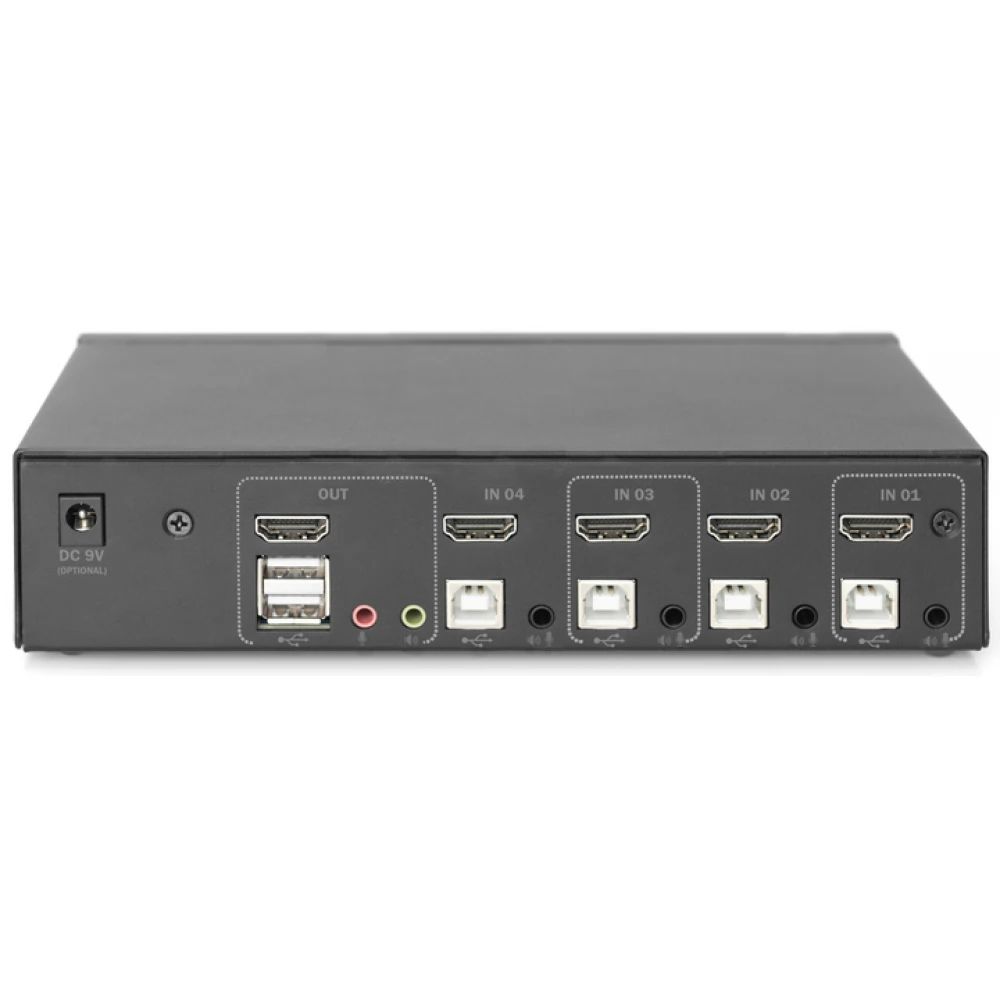 Digitus KVM Switch 4 Port HDMI