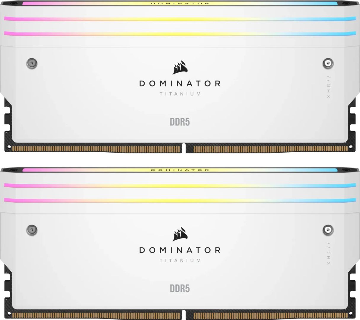 Corsair 32GB DDR5 6000MHz Kit(2x16GB) Dominator Titanium RGB White