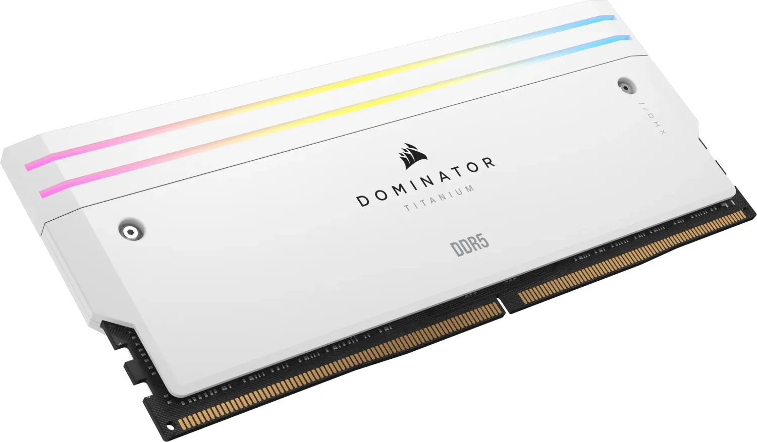 Corsair 32GB DDR5 6000MHz Kit(2x16GB) Dominator Titanium RGB White