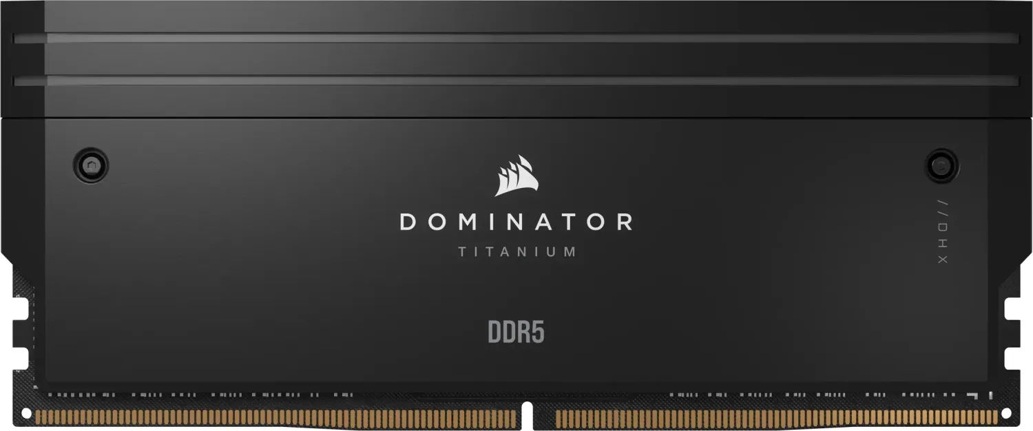 Corsair 32GB DDR5 6000MHz Kit(2x16GB) Dominator Titanium RGB Black