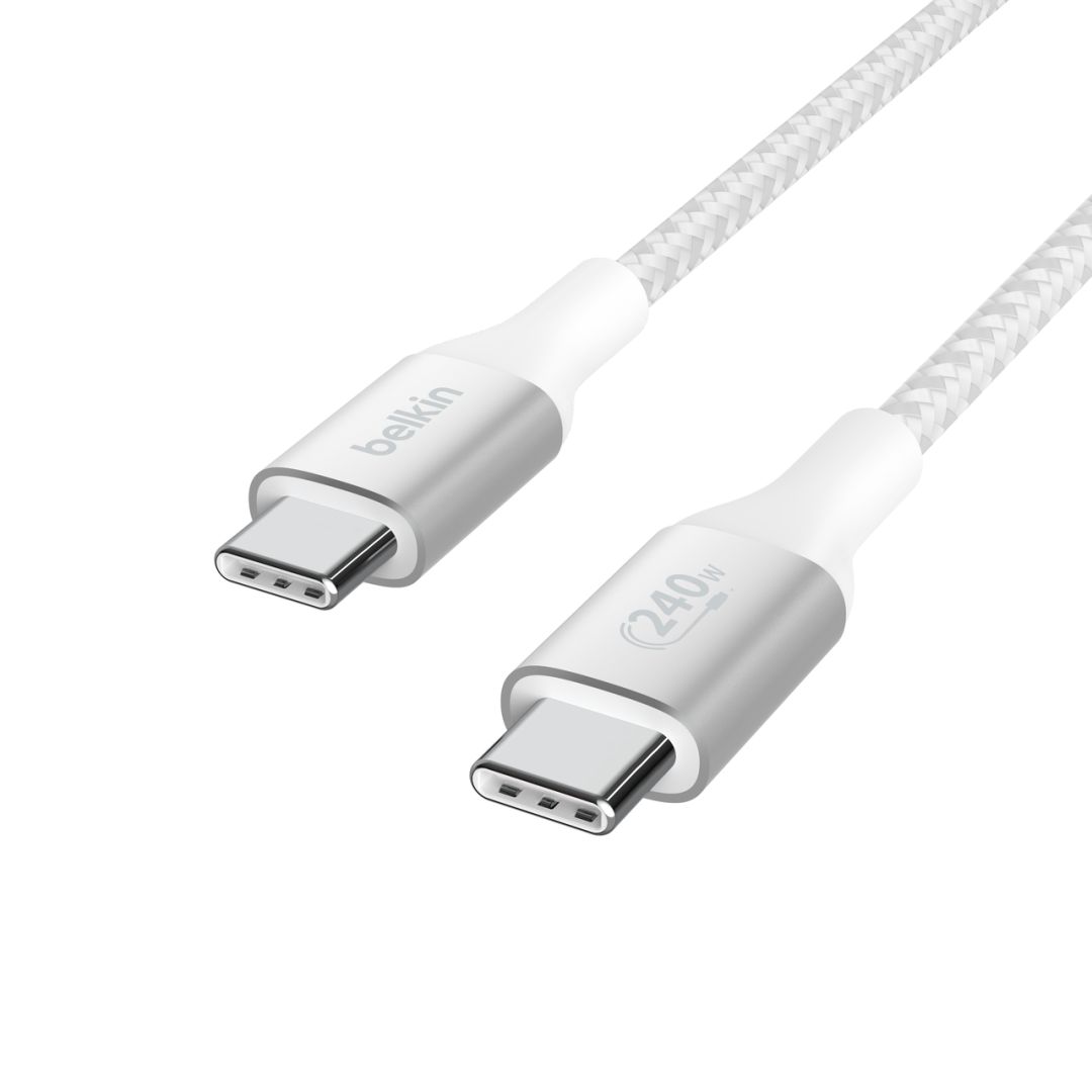 Belkin BoostCharge USB-C to USB-C 240W Cable 1m White