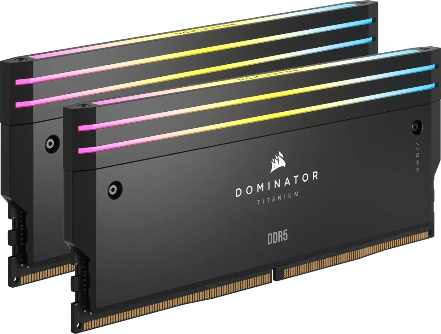 Corsair 64GB DDR5 6000MHz Kit(2x32GB) Dominator Titanium RGB Black