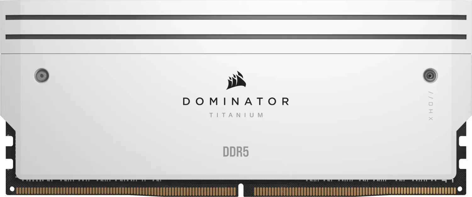 Corsair 32GB DDR5 7200MHz Kit(2x16GB) Dominator Titanium RGB White