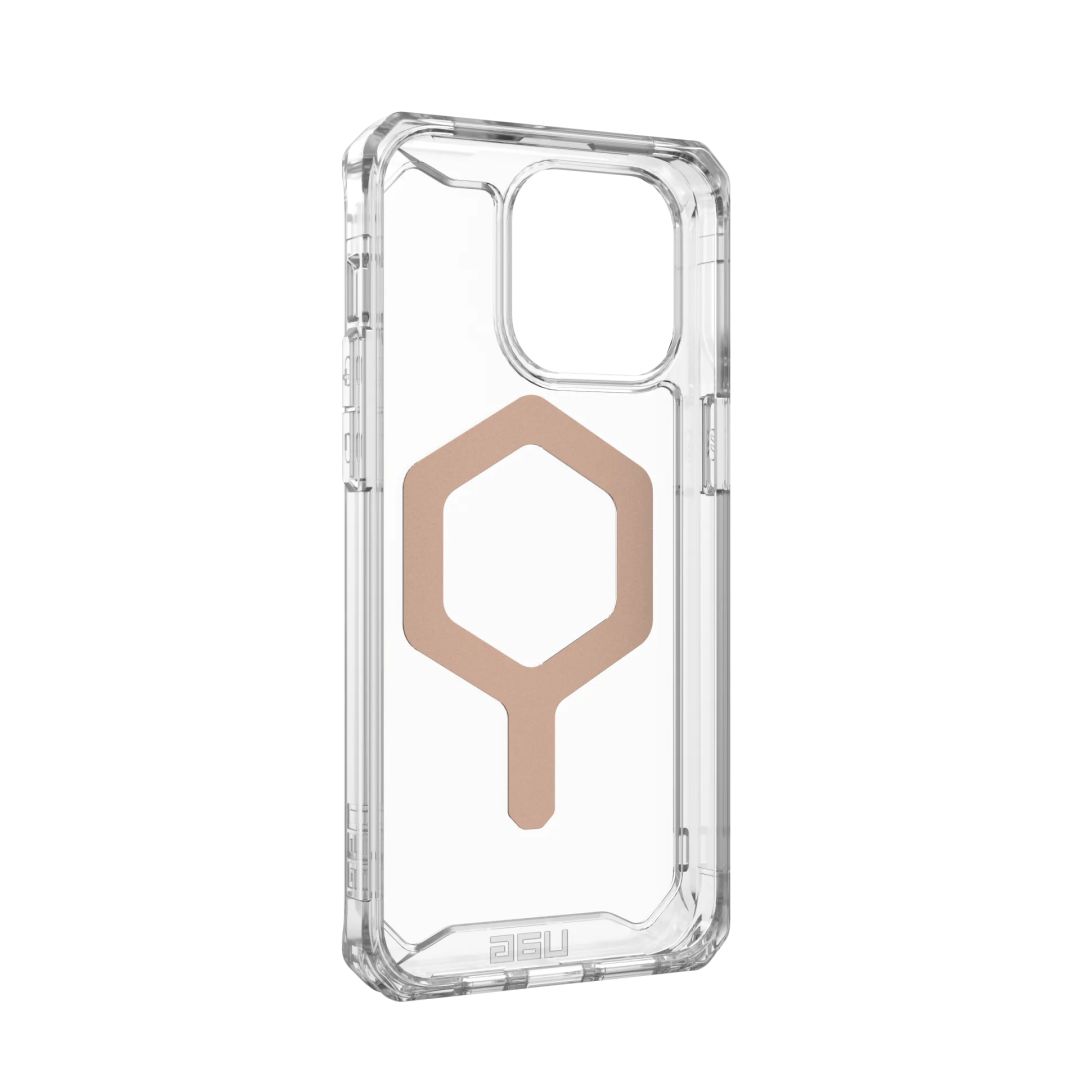 UAG Plyo case for MagSafe iPhone 15 Pro Max Ice/Rose Gold