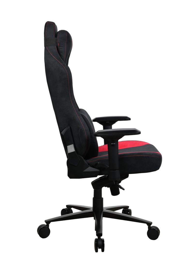 Arozzi Vernazza Supersoft Fabric Gaming Chair Black/Red