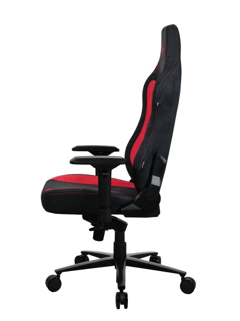 Arozzi Vernazza Supersoft Fabric Gaming Chair Black/Red