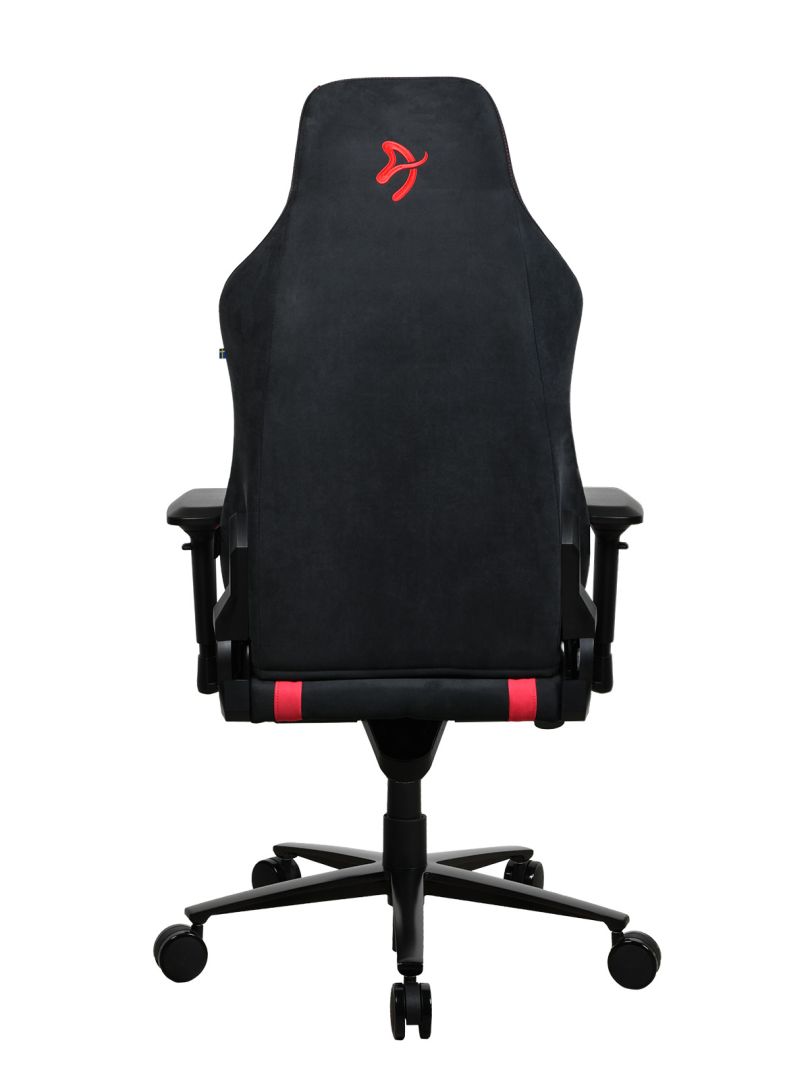 Arozzi Vernazza Supersoft Fabric Gaming Chair Black/Red