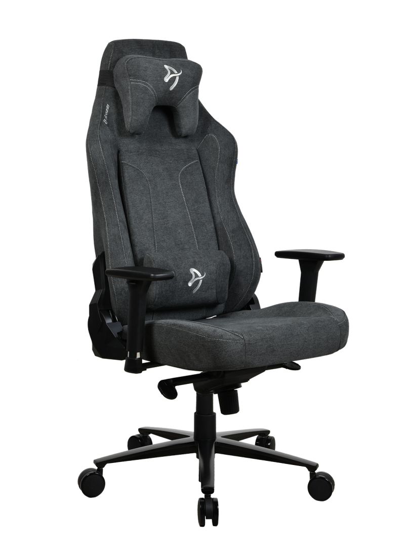 Arozzi Vernazza XL SoftFabric Gaming Chair Dark Grey