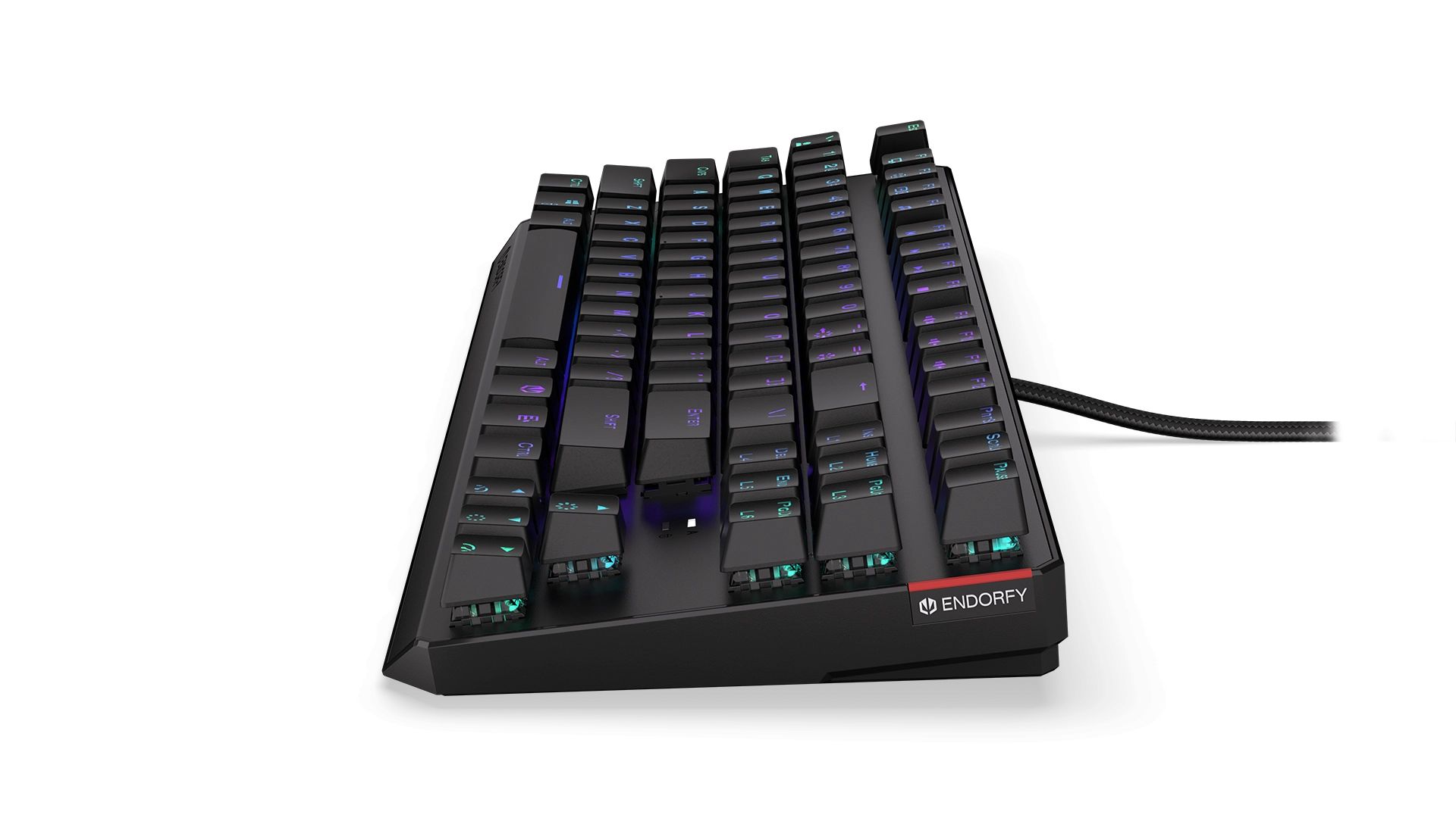 Endorfy Thock TKL Brown Switch Mechanical Keyboard Black US