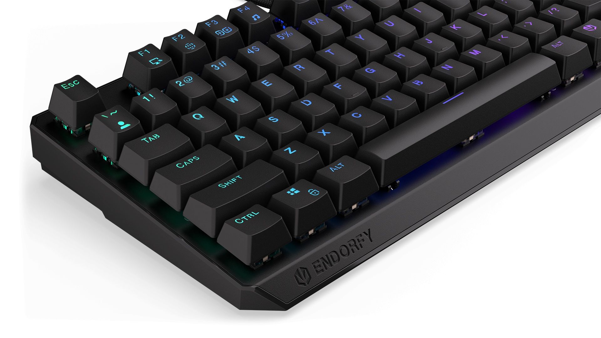 Endorfy Thock TKL Brown Switch Mechanical Keyboard Black US