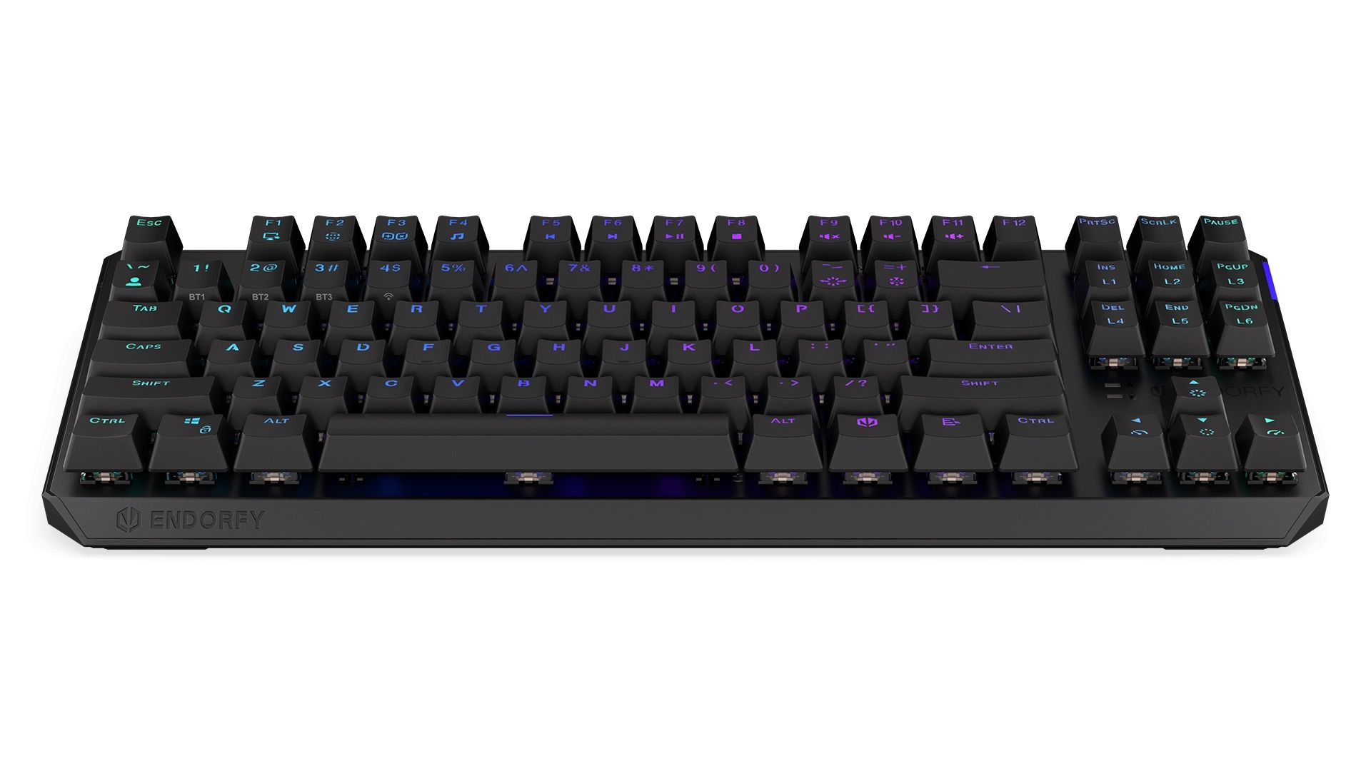 Endorfy Thock TKL Wireless Black Switch Mechanical Keyboard Black US