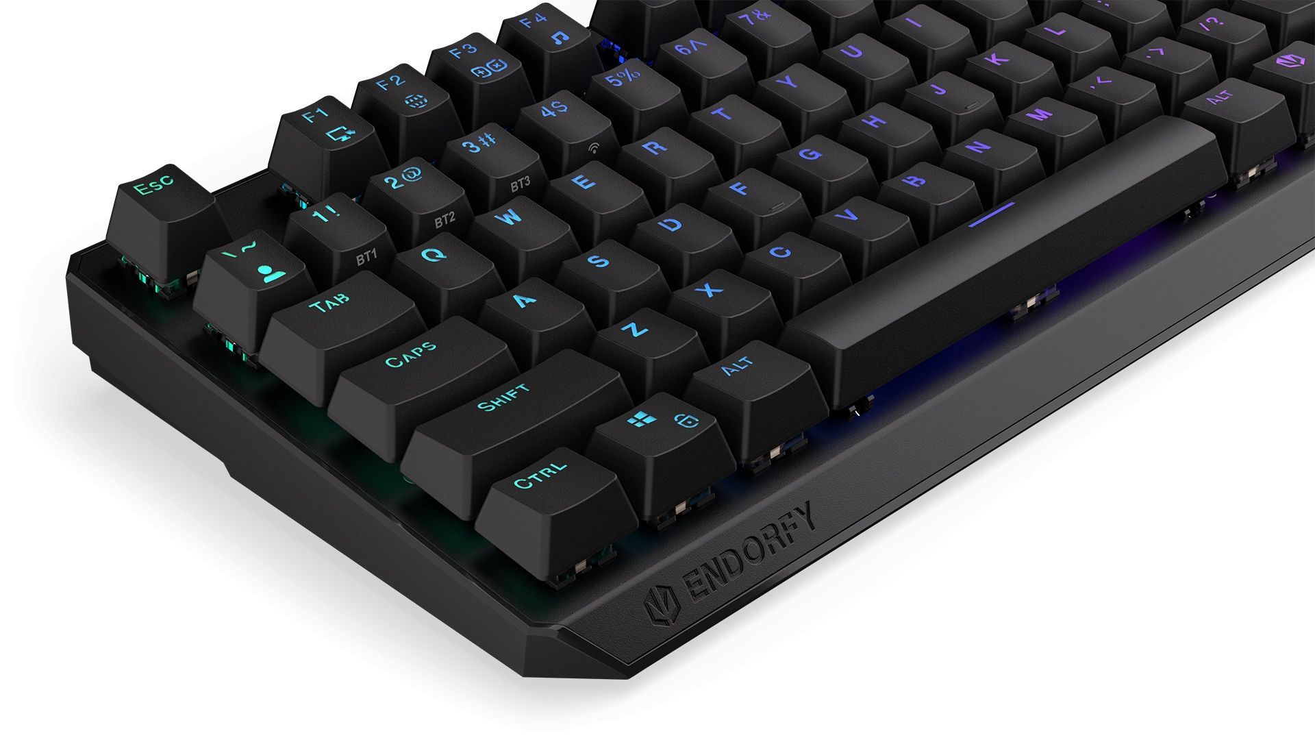 Endorfy Thock TKL Wireless Black Switch Mechanical Keyboard Black US