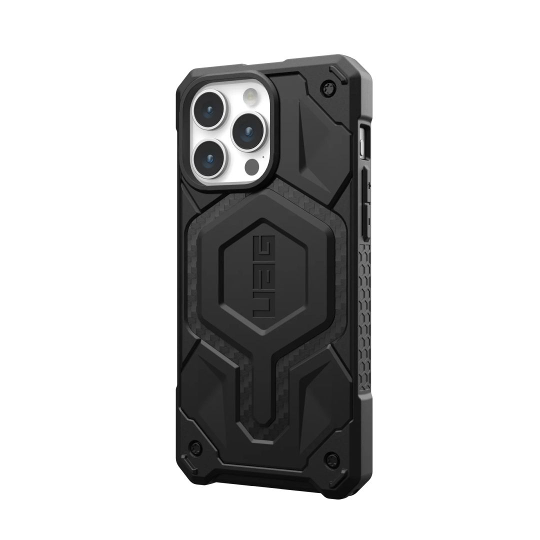 UAG Monarch Pro case for MagSafe iPhone 15 Pro Max Carbon Fiber