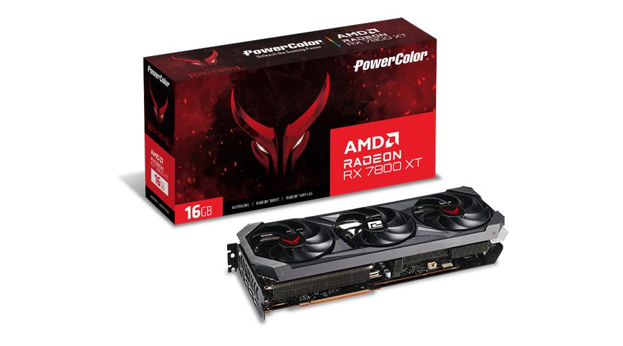 PowerColor RX 7800 XT 16GB DDR6 Red Devil