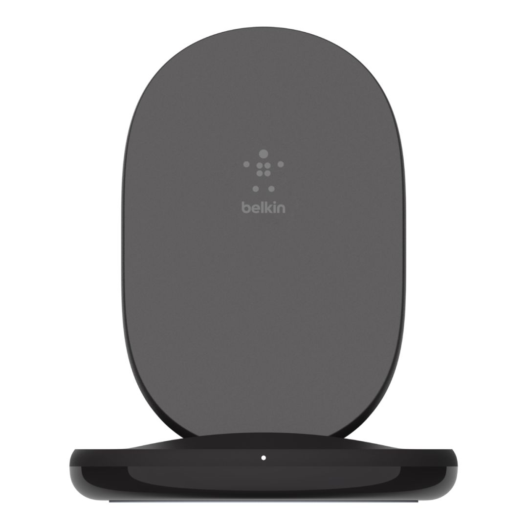 Belkin BoostCharge 15W Wireless Charging Stand + QC 3.0 24W Wall Charger Black