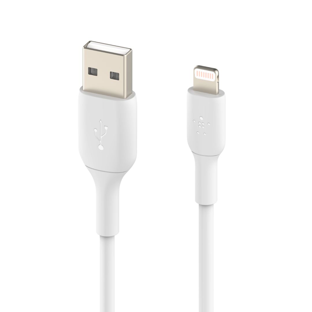 Belkin BoostCharge Lightning to USB-A Cable 3 White