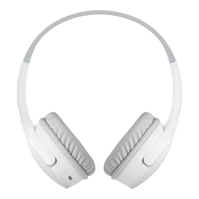 Belkin SoundForm Mini Wireless Bluetooth Headphones for Kids White