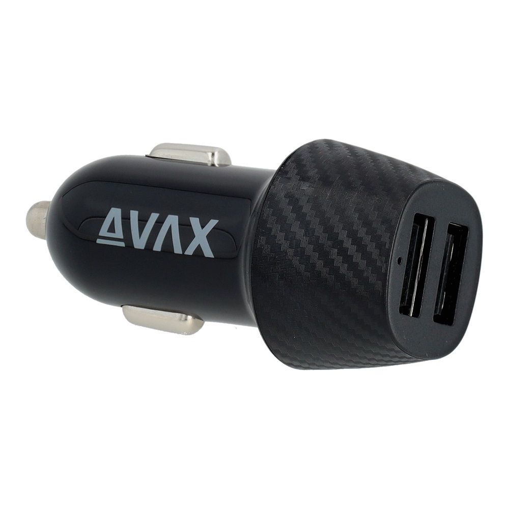 Avax CC301B 12W Car Charger Black