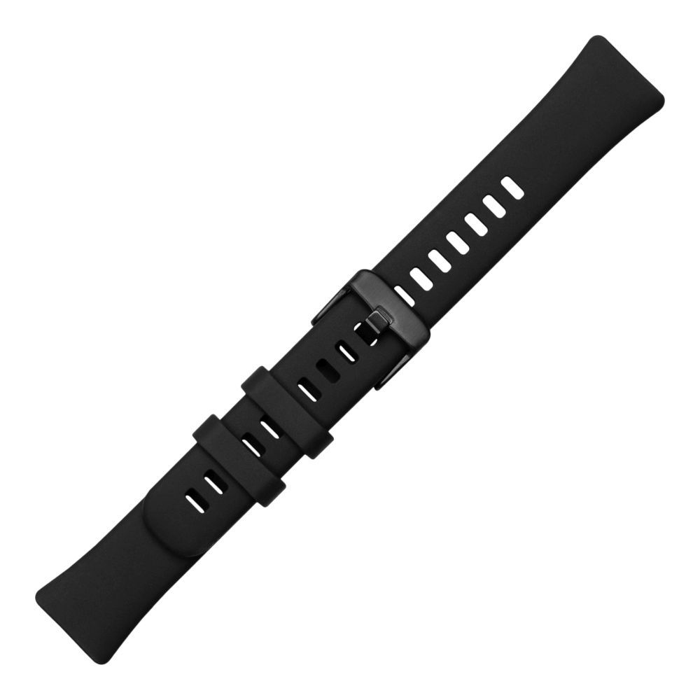 FIXED Silicone Strap for Huawei Band 8, black