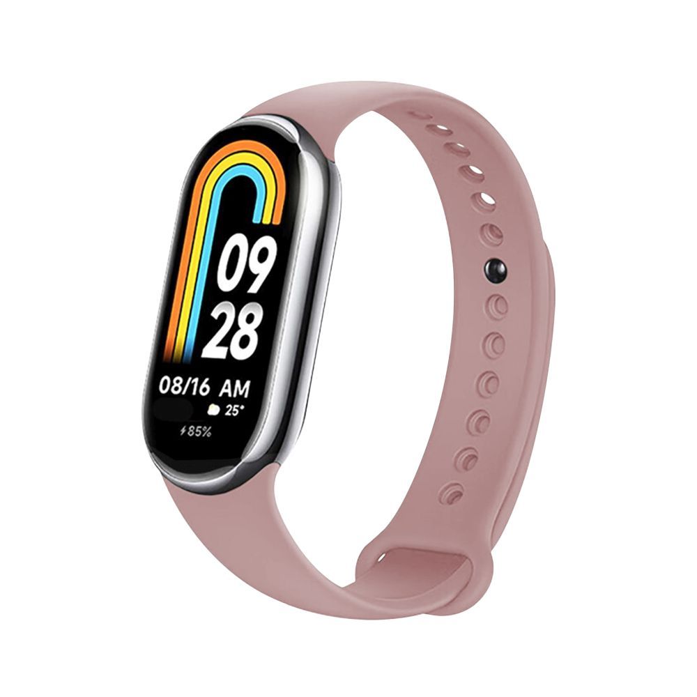 FIXED Silicone Strap for Xiaomi Mi Band 8, pink