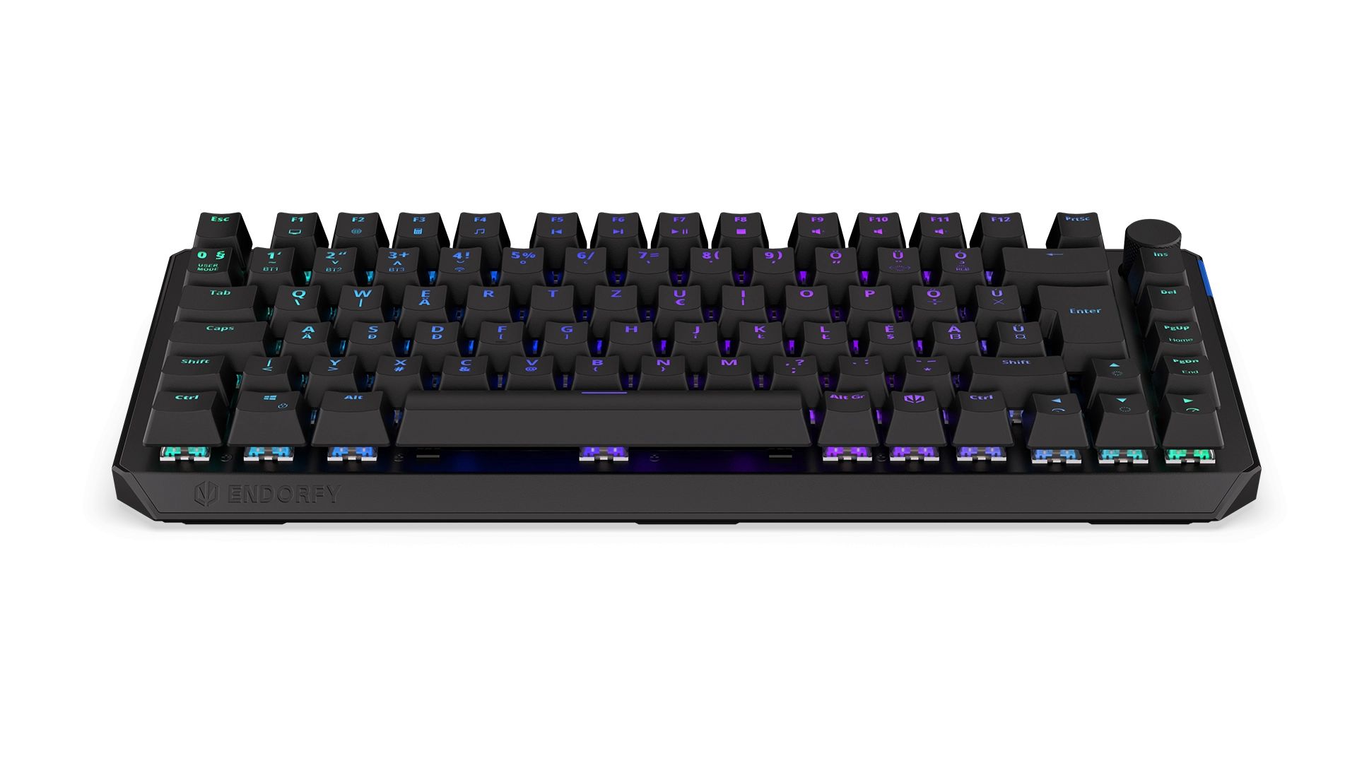 Endorfy Thock Kailh Box Black Switch RGB Gaming Mechanical Keyboard Black HU