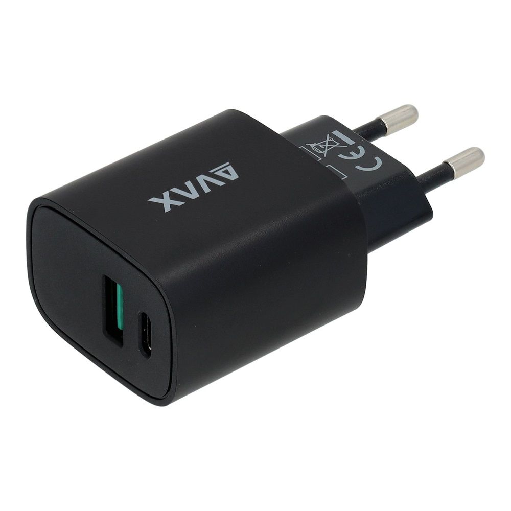 Avax CC600B 20W Universal USB Charger Black