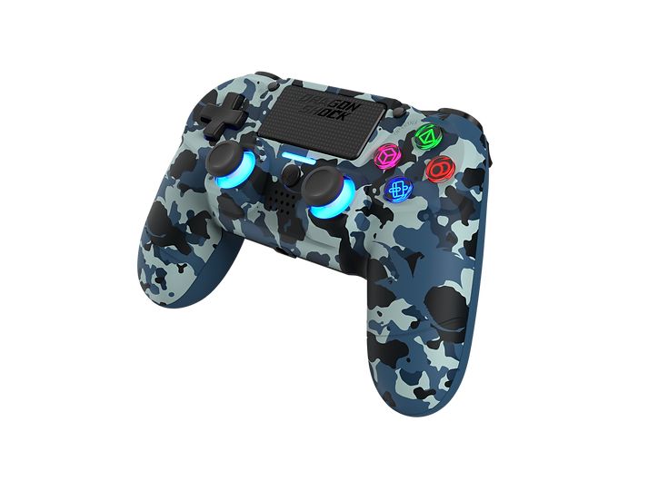 Dragonshock Mizar Bluetooth Gamepad Blue Camo