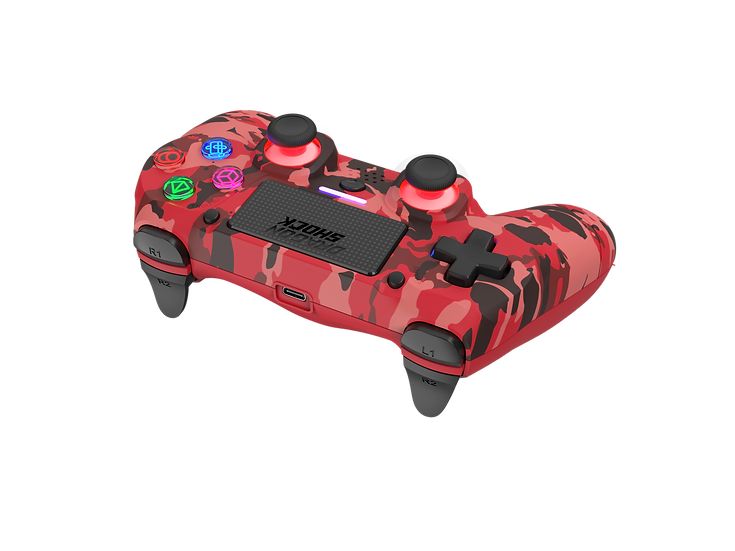 Dragonshock Mizar Bluetooth Gamepad Red Camo