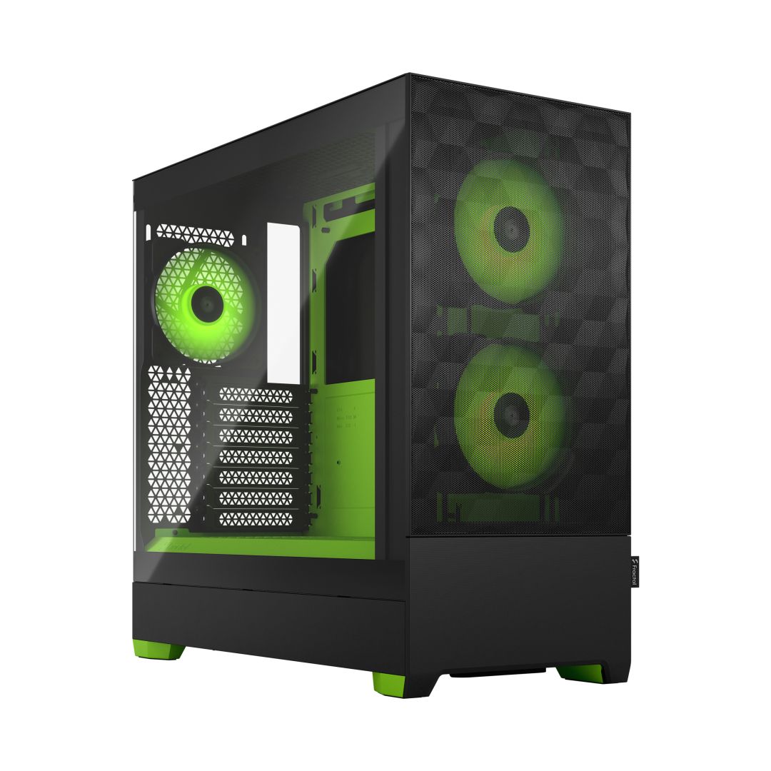 Fractal Design Pop Air Tempered Glass RGB Green Core