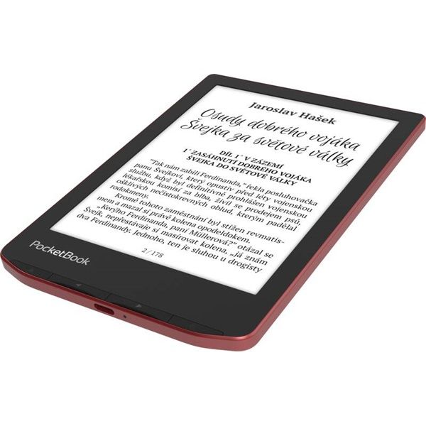 PocketBook Verse Pro PB634 6" E-book olvasó 8GB Passion Red