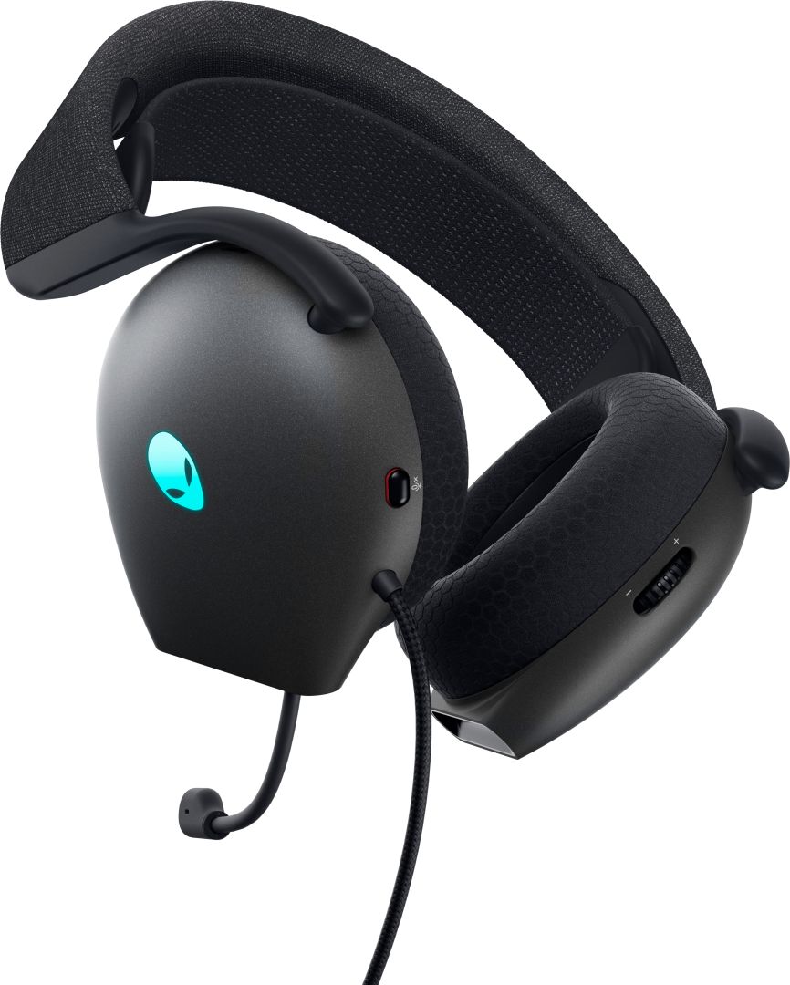 Dell AW520H Alienware Wired Gaming Headset Dark Side of the Moon