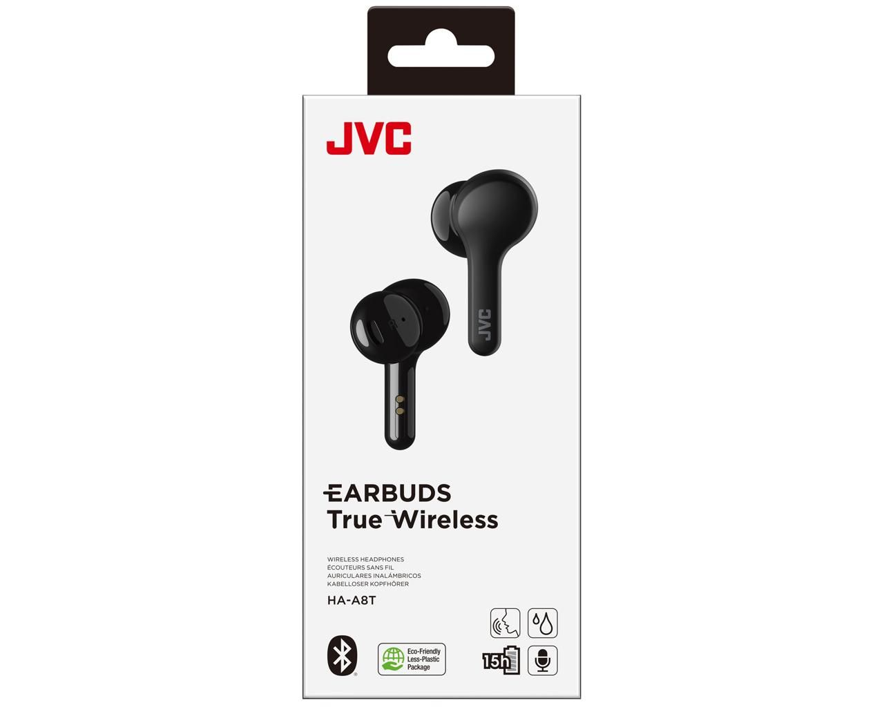 JVC JVC HA-A8T-B Bluetooth Headset Black