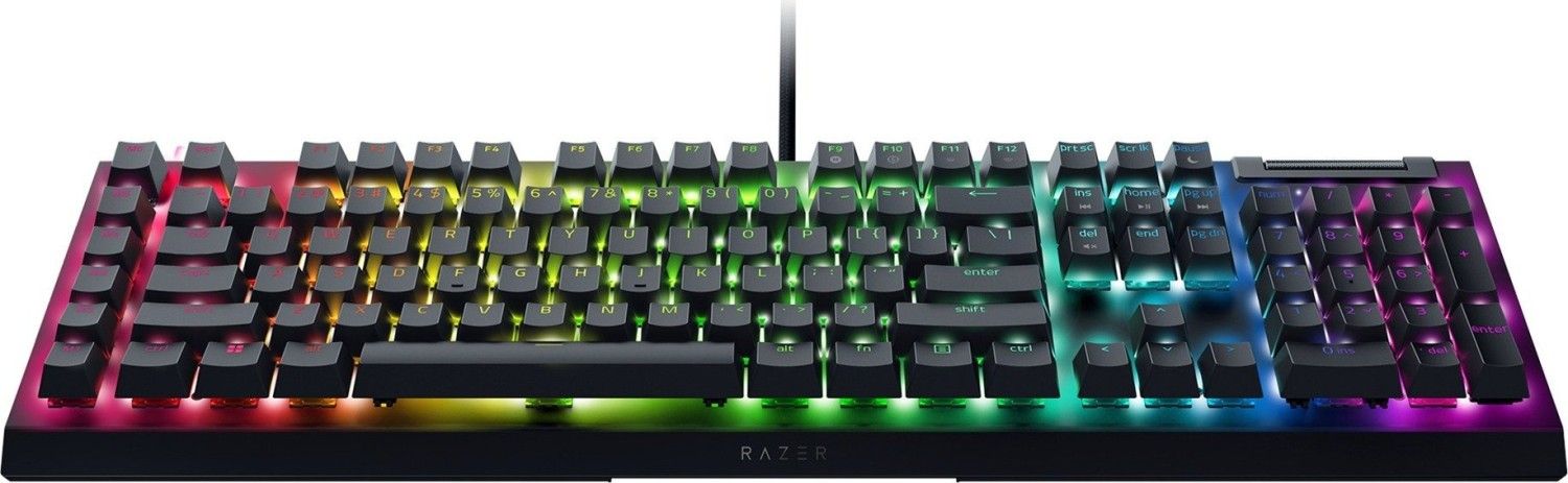 Razer BlackWidow V4 X Green Switch Keyboard Black US